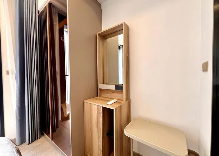 Appartamento Free Parking With Balcony Pool And Gym Mrt 200m Bangkok