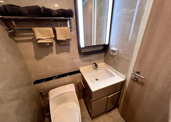 Appartamento Free Parking With Balcony Pool And Gym Mrt 200m *